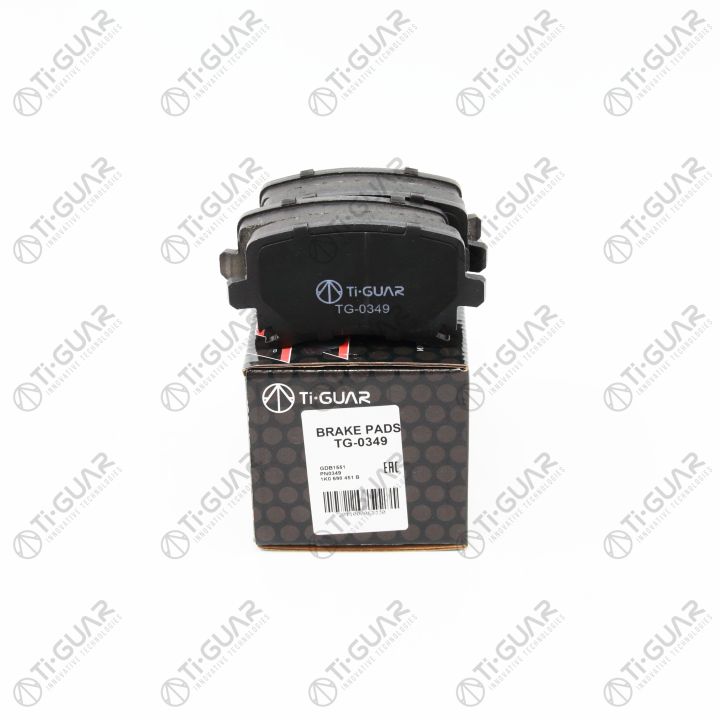 Тормозные колодки TG-0349/PN0349* Ti·GUAR Тормозные колодки TG-0349/PN0349* Ti·GUAR