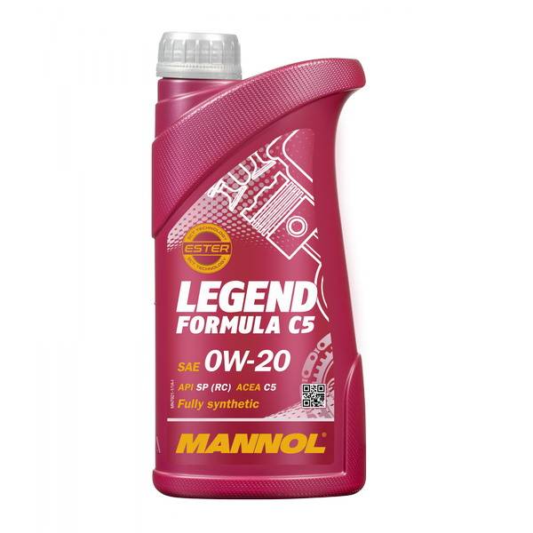 Mannol LEGEND Formula C5 SAE 0W20 1л синт. / 7921 (79211) Mannol LEGEND Formula C5 SAE 0W20 1л синт. / 7921 (79211)